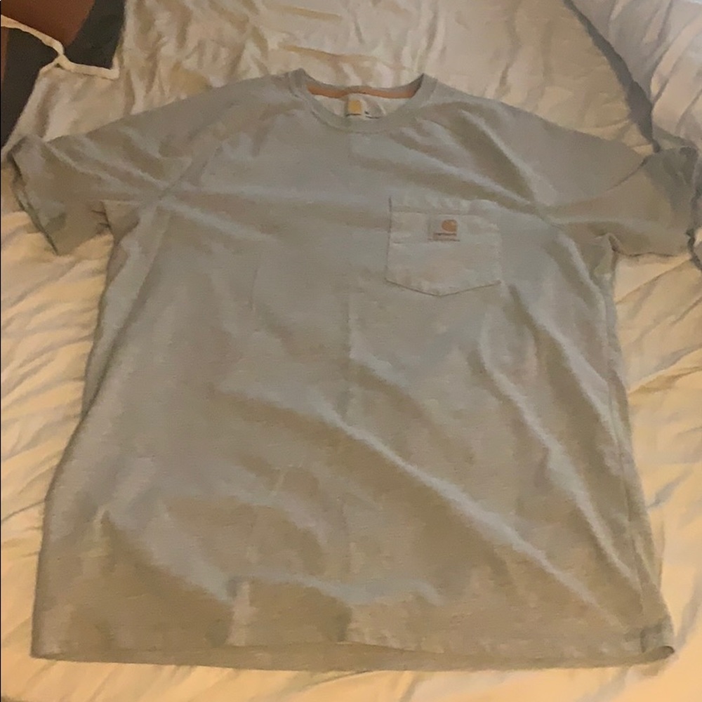 men’s carhart size medium tee shirt